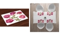 Ambesonne Floral Place Mats, Set of 4